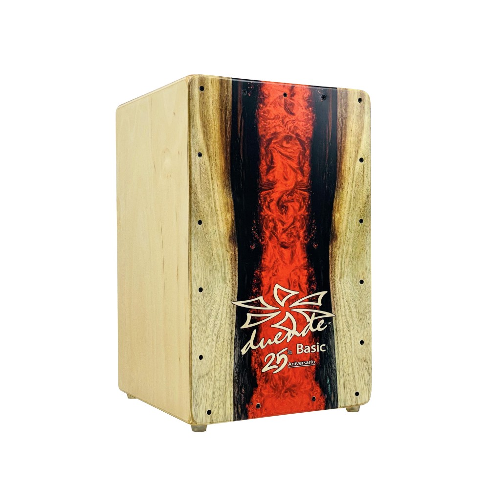 Cajón Flamenco Duende Basic 25 Aniversario. Abedul.