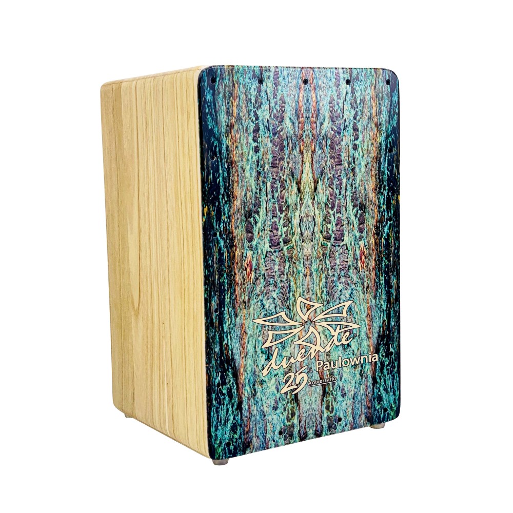 Cajón Flamenco Duende Paulownia 25 Aniversario. Madera japonesa