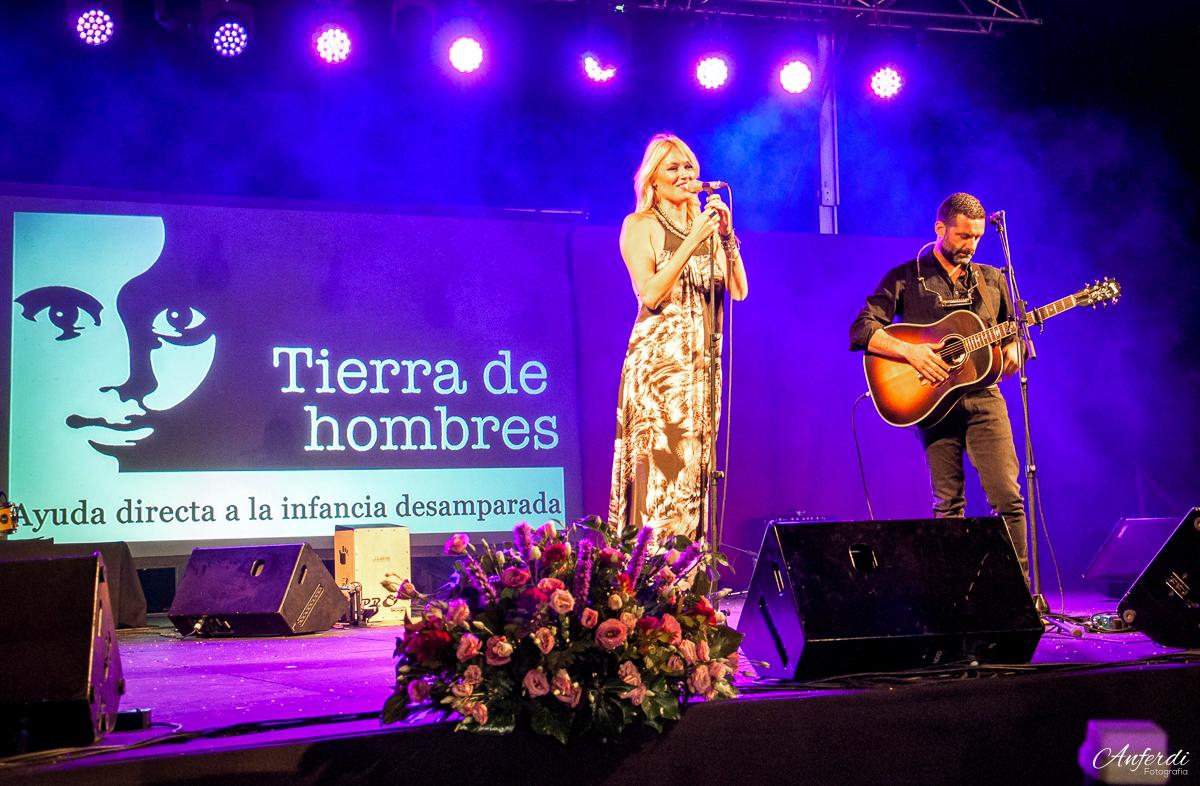 Actuación por la gala benéfica Tierra de Hombres, celebradas en Zaudin Golf de Tomares, Sevilla