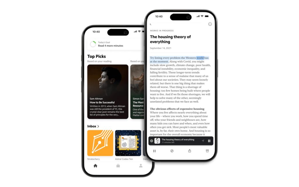 Vistra previa de Matter en su versión de smartphone.