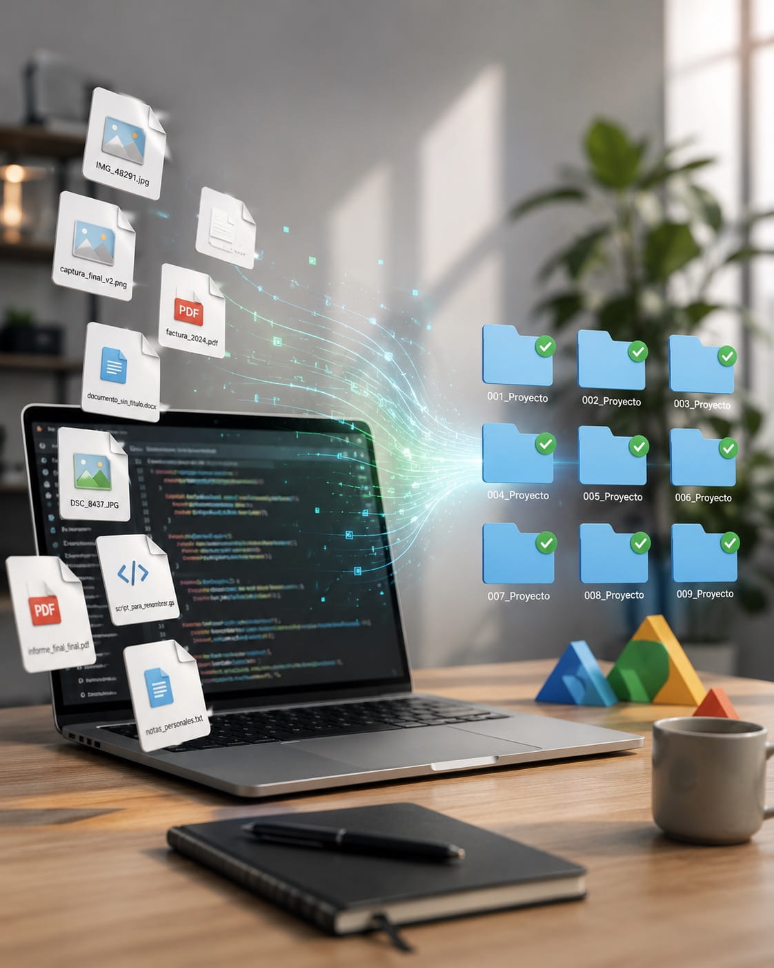 Renombrar varios archivos a la vez en Google Drive